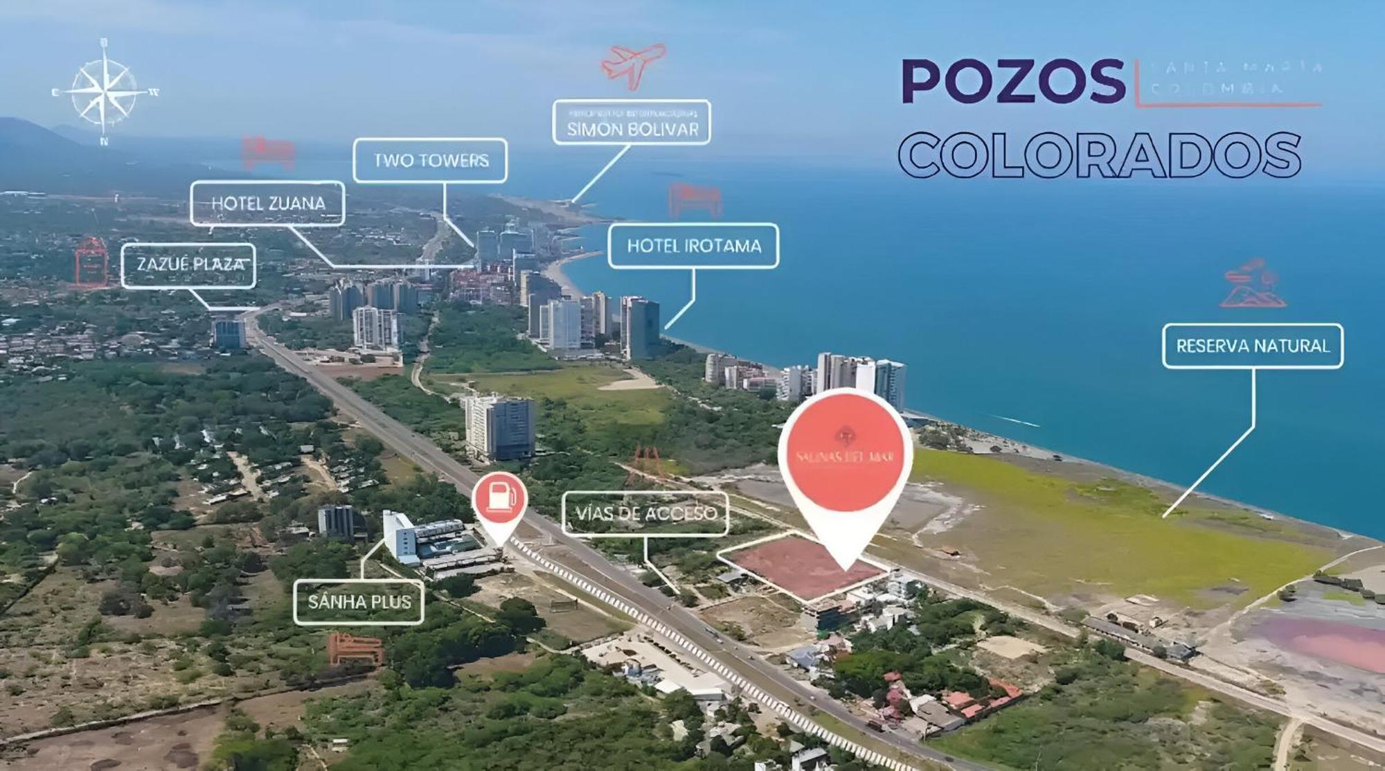 Apartment Aparta Oceanview 205 - Pozos Colorados Santa Marta (Magdalena)